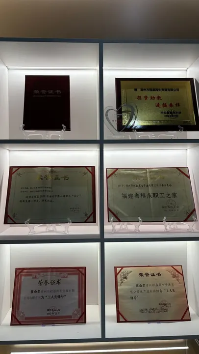 Company Recognition Display