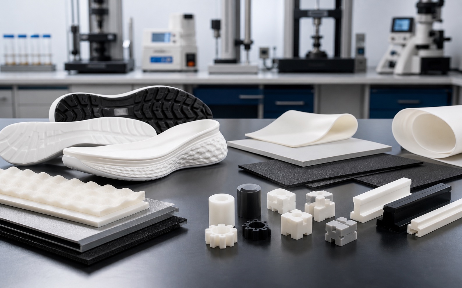 Footwear & flexible components
