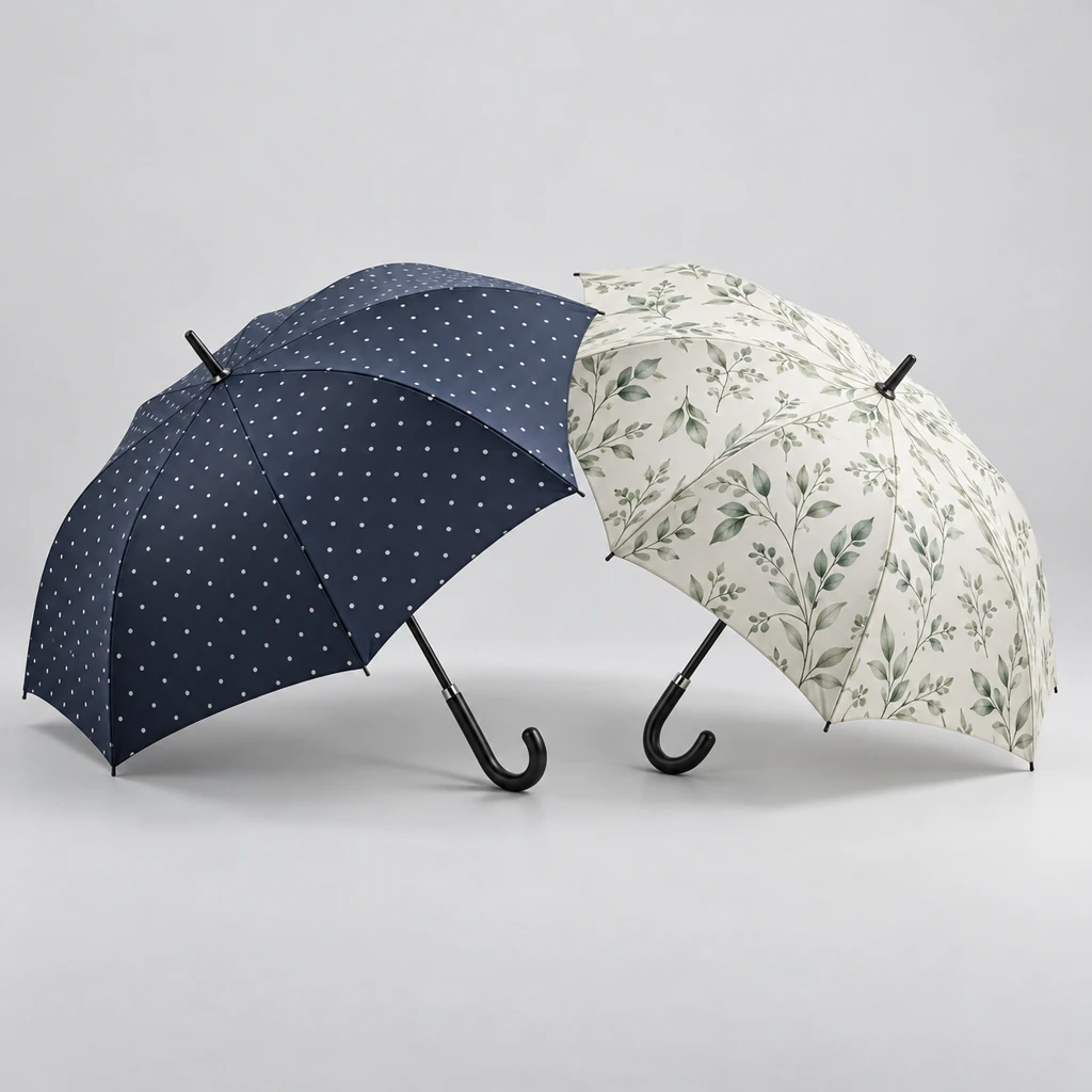 Printed umbrellas — development concept — product concept
